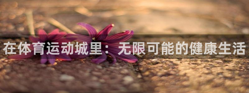 欧亿体育官方正版app代理:在体育运动城里:无限可能的健康生